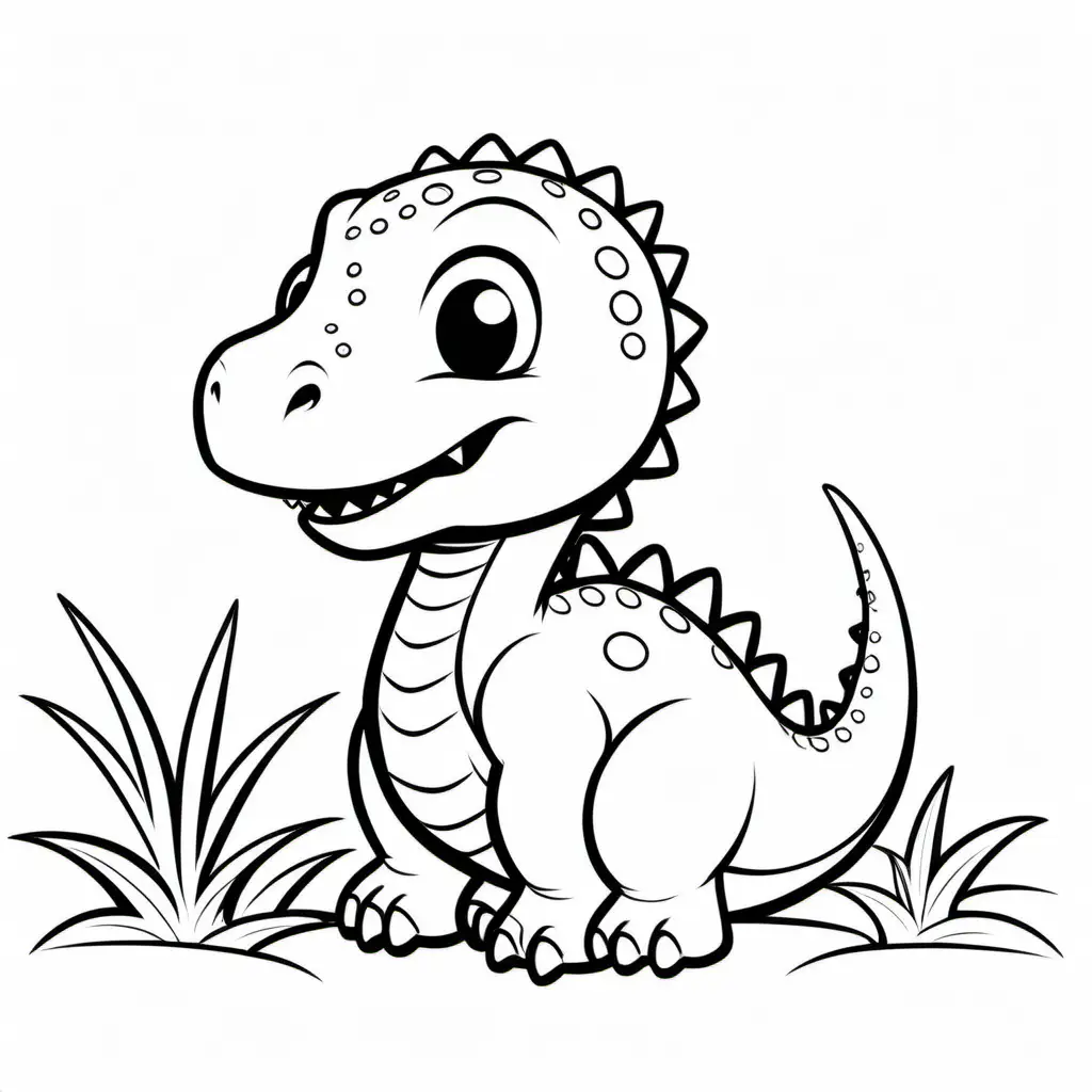 Simple-Baby-Dinosaur-Coloring-Page-for-Kids