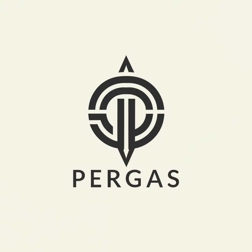 a logo design,with the text "Pergas", main symbol:PAS,Moderate,be used in Travel industry,clear background