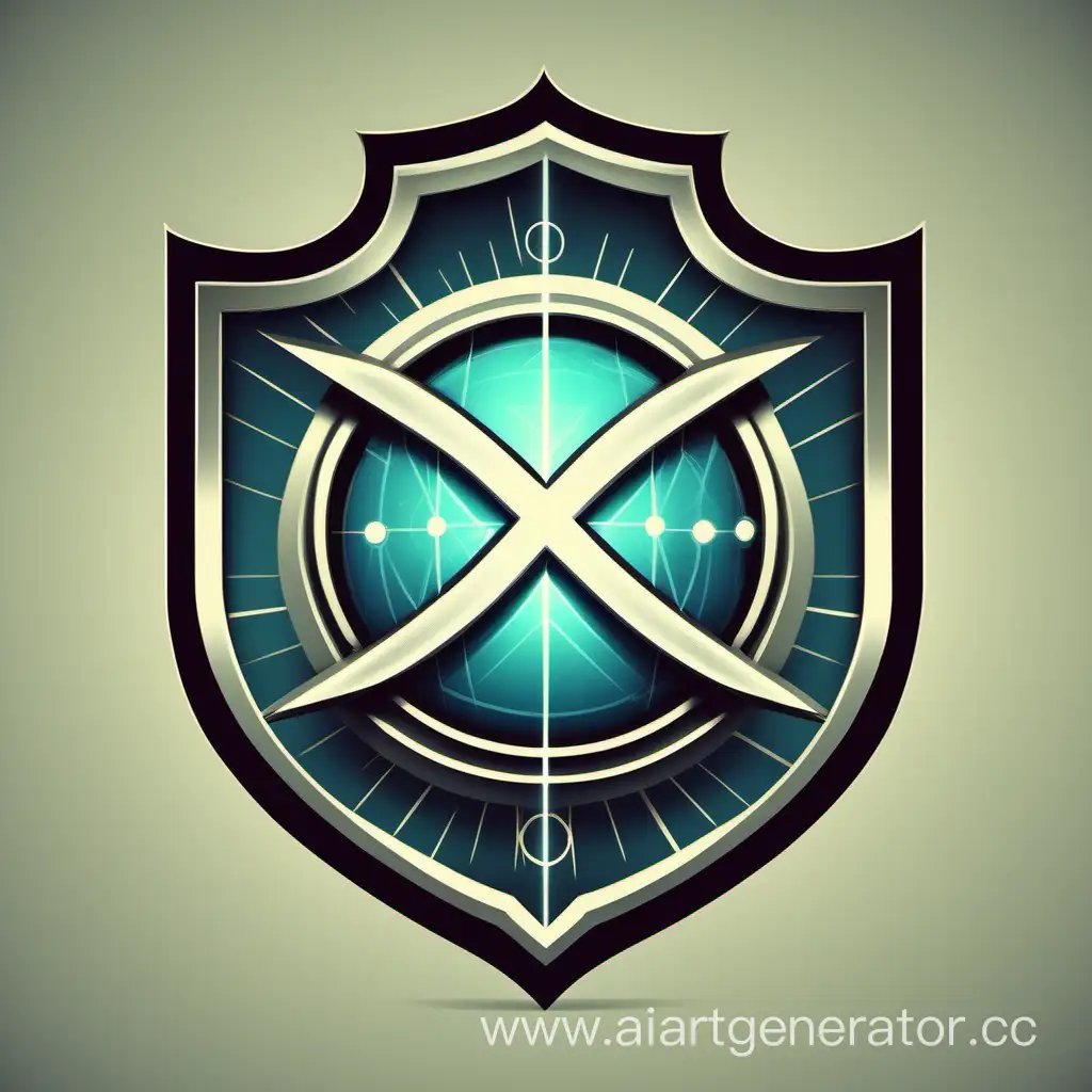 Atomic Shield, логотип, фантастический
