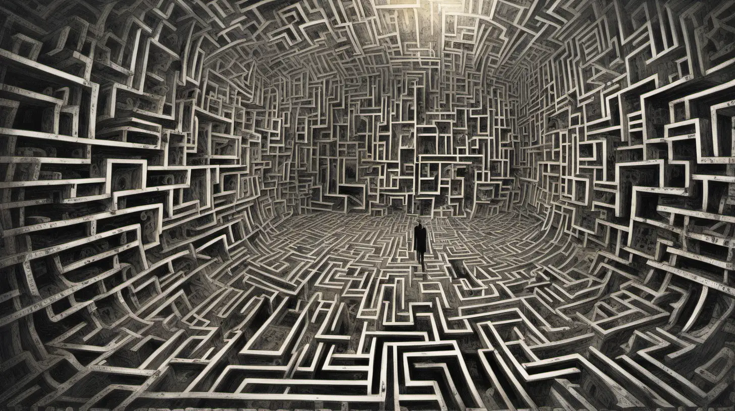 Enchanting Mirror Labyrinth Exploration