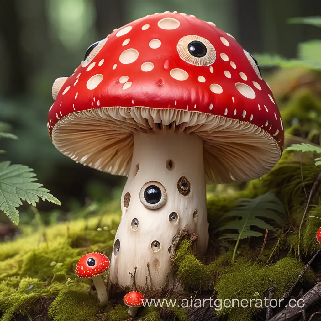 Enchanted-Fly-Agaric-Mushroom-with-Watchful-Eyes