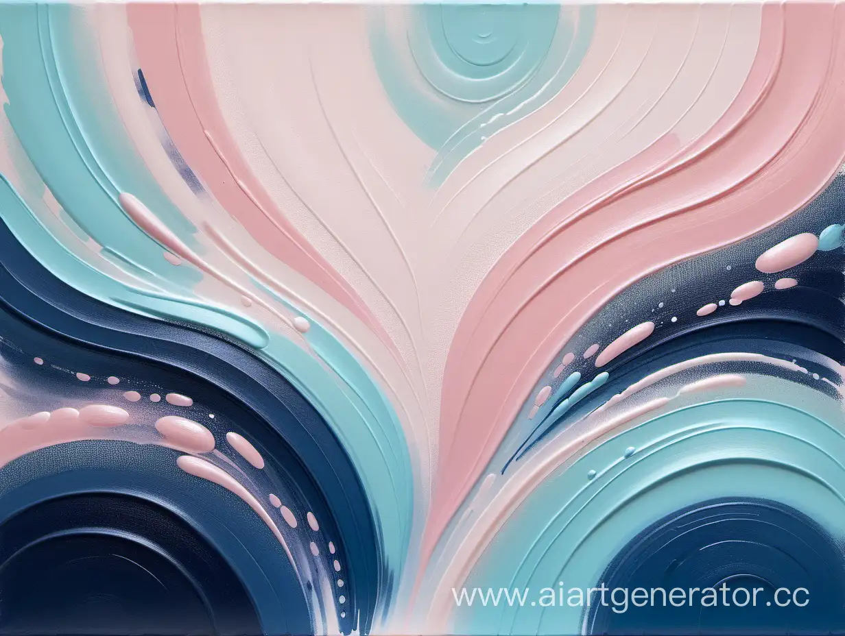 Abstract-Oily-Texture-Painting-with-Soft-Color-Palette-in-Light-Pink-Blue-and-Indigo