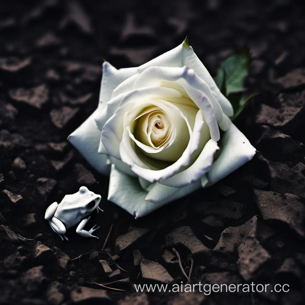 розу белую с черною жабой я хотел на земле повенчать