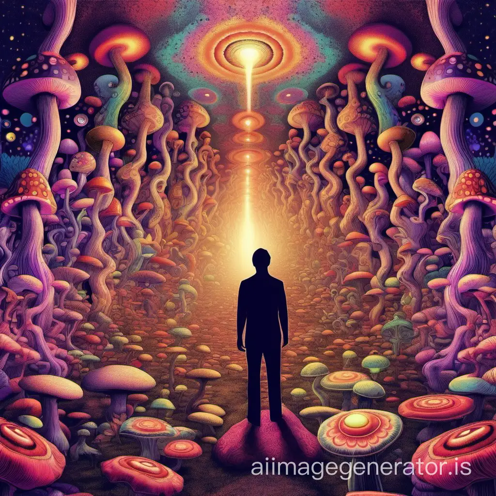Vividly-Hallucinating-Figure-Surrounded-by-Psychedelic-Colors