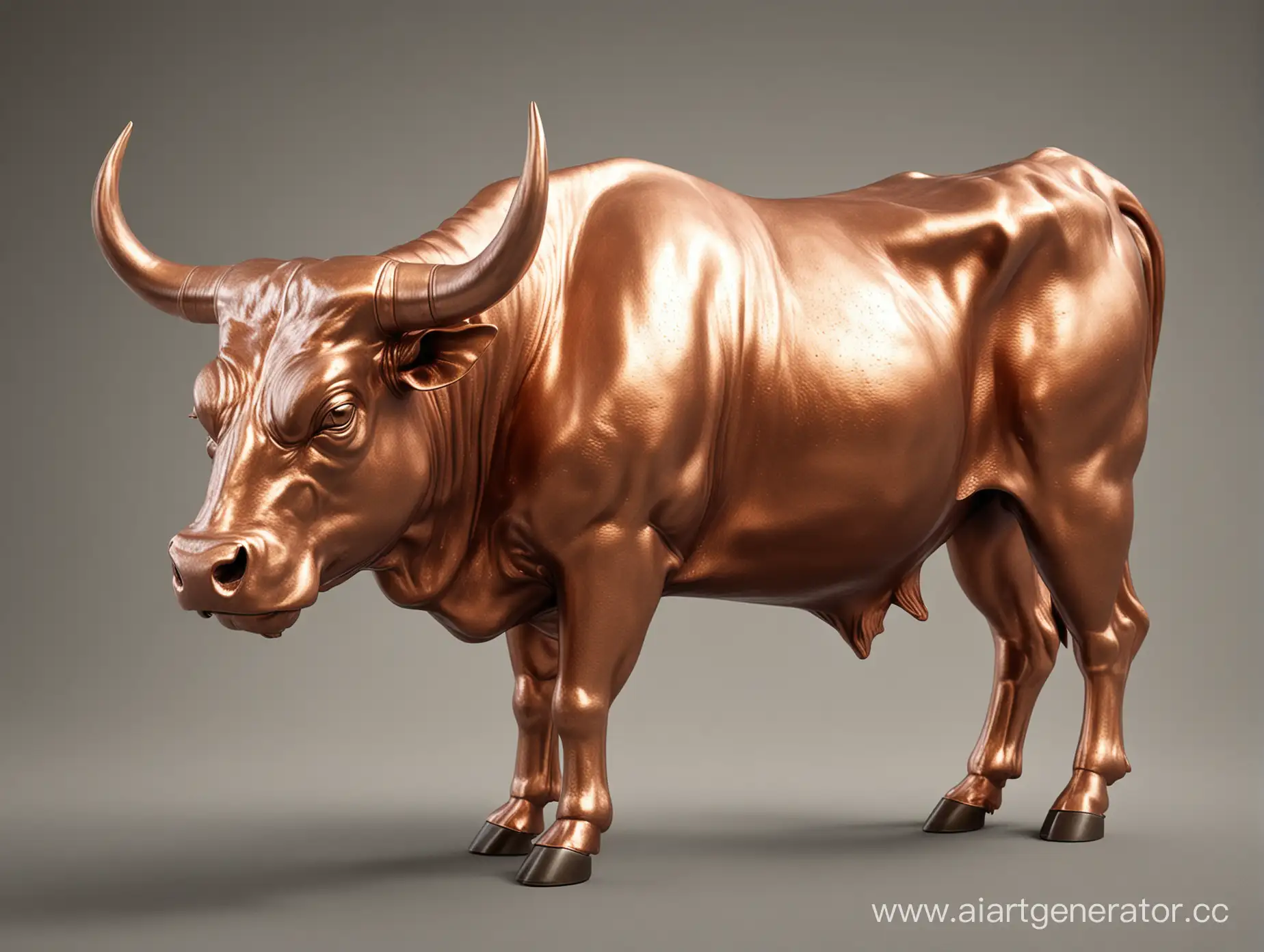 Copper-Bull-Sculpture-priced-at-1488