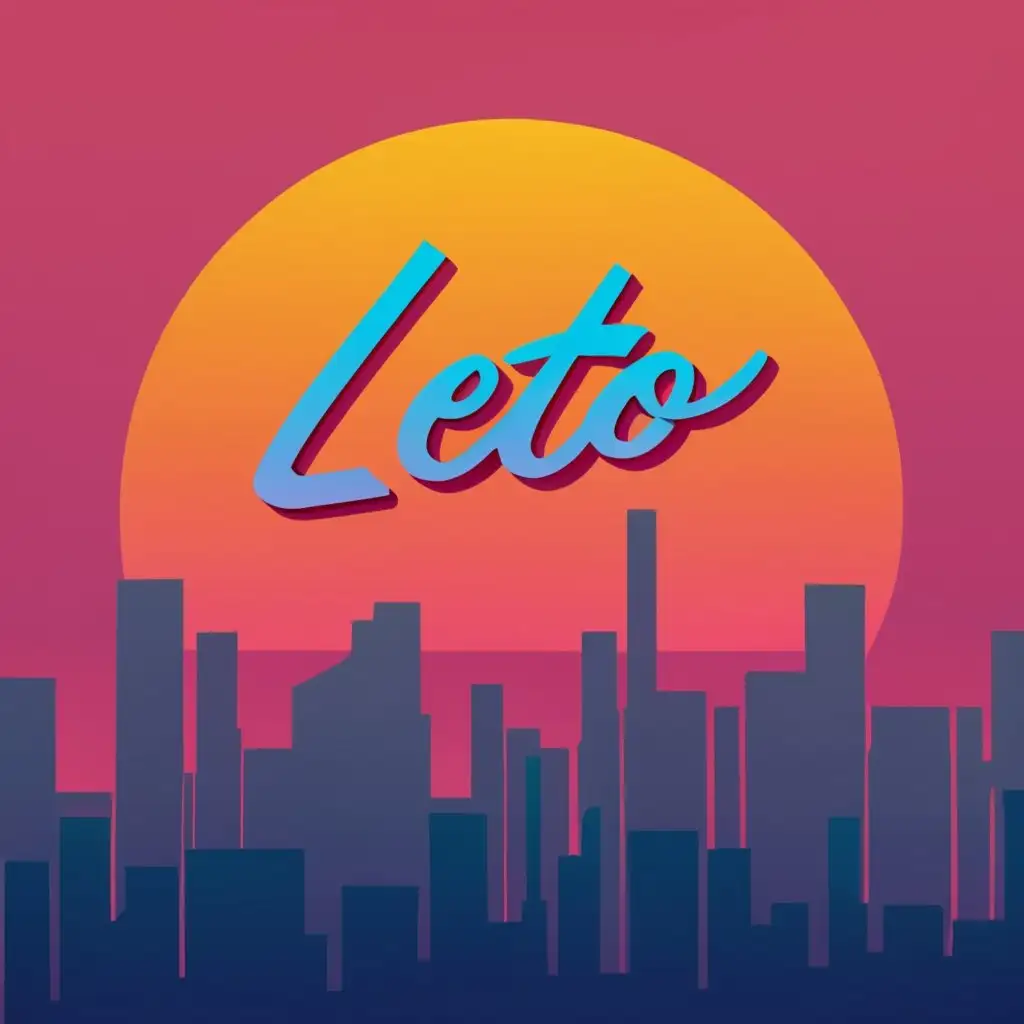 LOGO-Design-for-Leto-Neon-Retro-Style-Typography-for-the-Entertainment-Industry