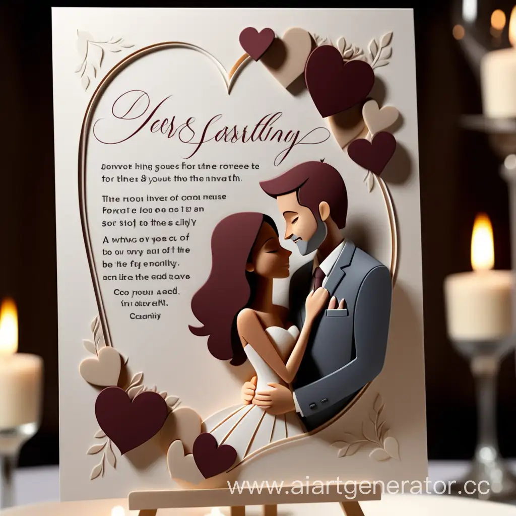 Incorporate a heartfelt message from the couple, along with RSVP details and any special instructions for the guests, ensuring clarity and warmth in the invitation.4k