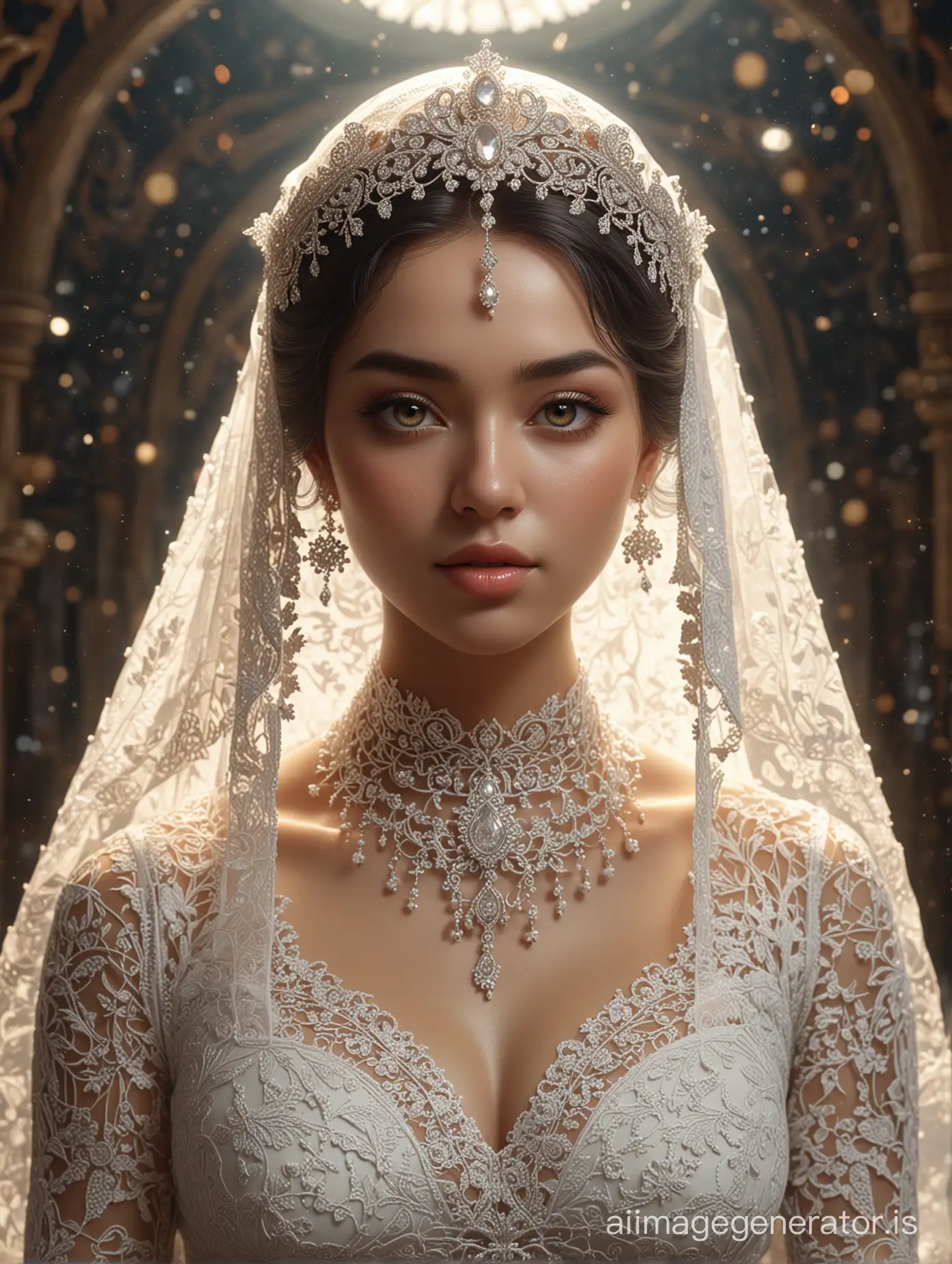 Mystical-Bride-in-Ornate-Gown-Victoria-Frances-Inspired-Art