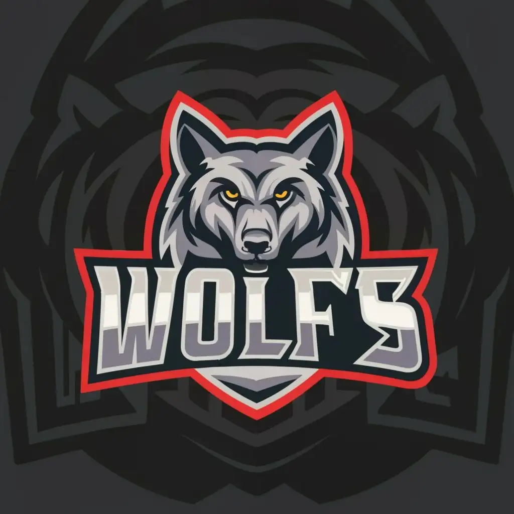 logo, Wolf, with the text "Wolf's", typography, be used in Sports Fitness industry