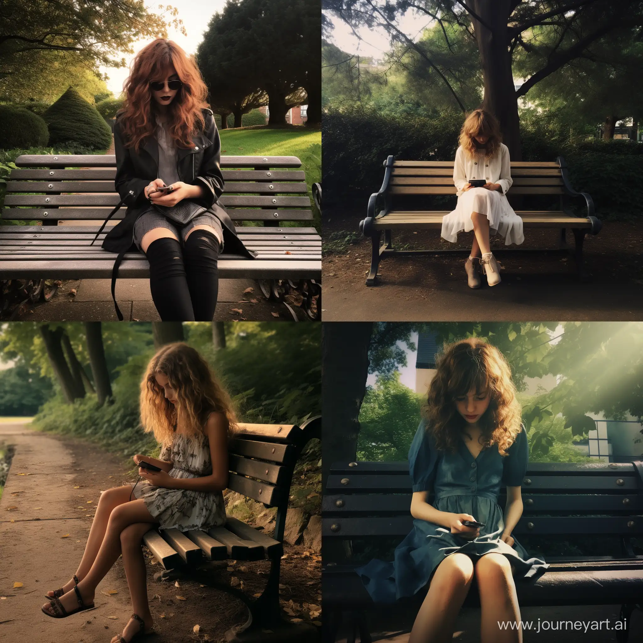 Captivating-Portrait-Girl-Sitting-on-Bench