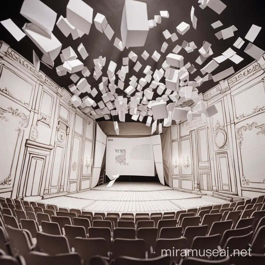 Upside Down Theatre, Paper, Pixel Wind, Upside Down, East to West