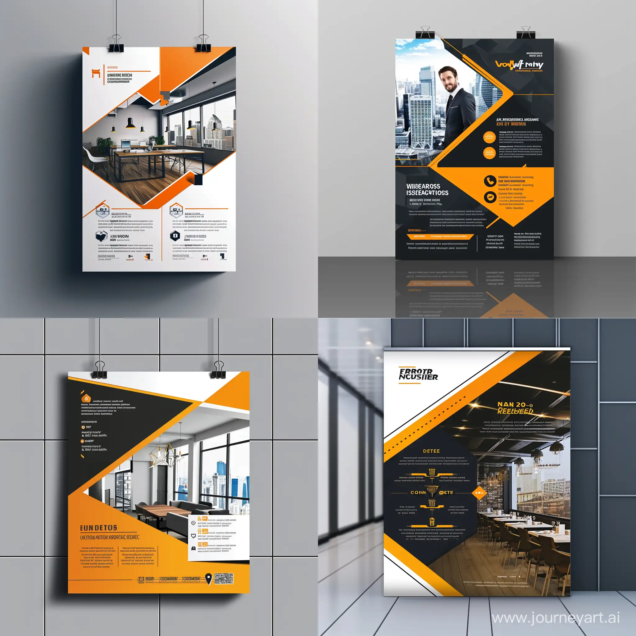 EyeCatching-24Hour-Business-Flyer-Design-with-Professional-Appeal