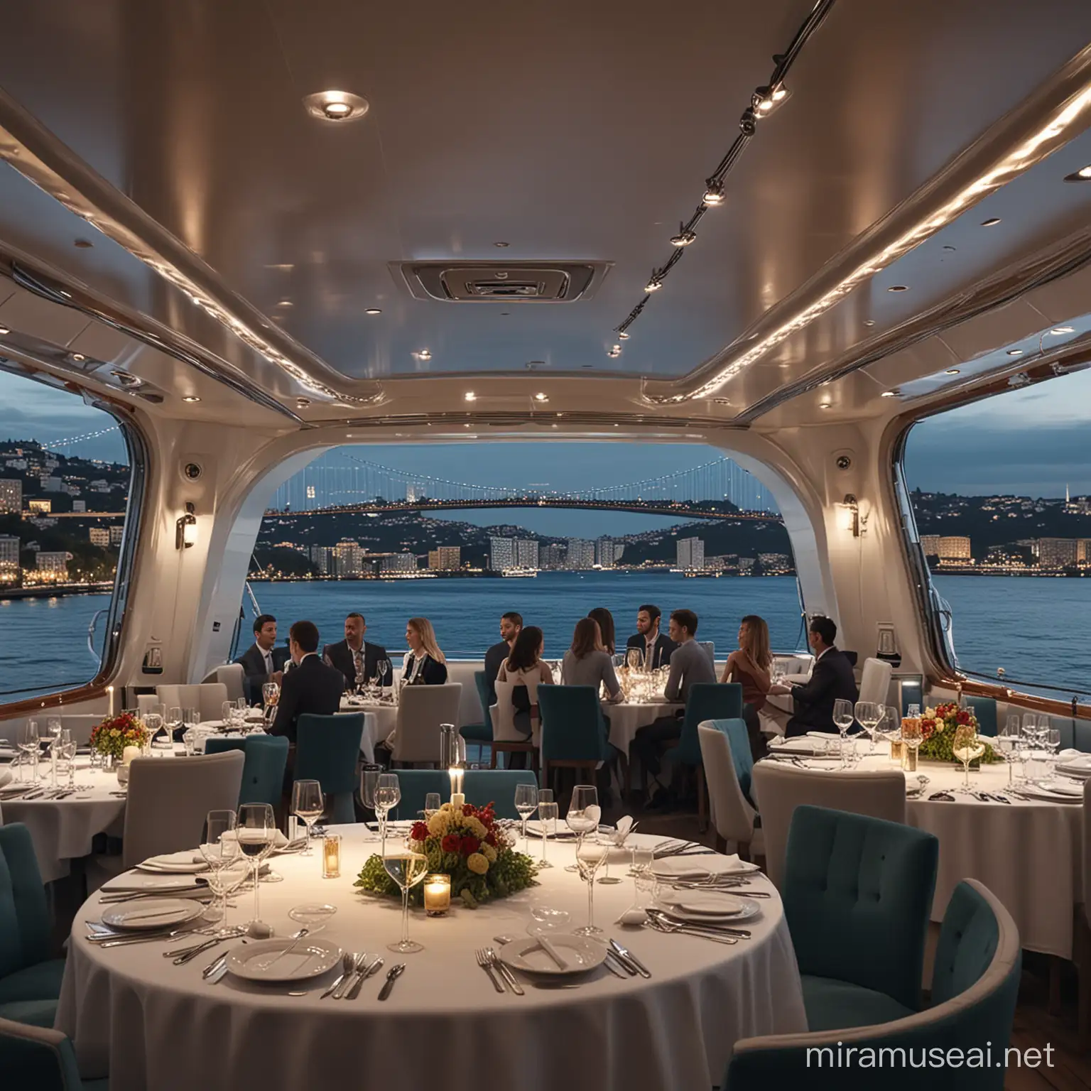 Corporate Dinner Cruise on the Bosphorus with Stunning Istanbul Views