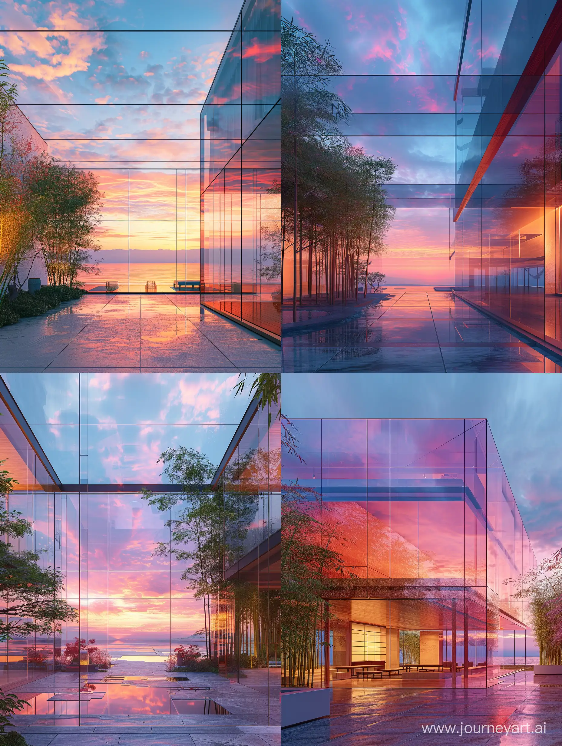 Futuristic-Transparent-Glass-House-with-Coastal-View
