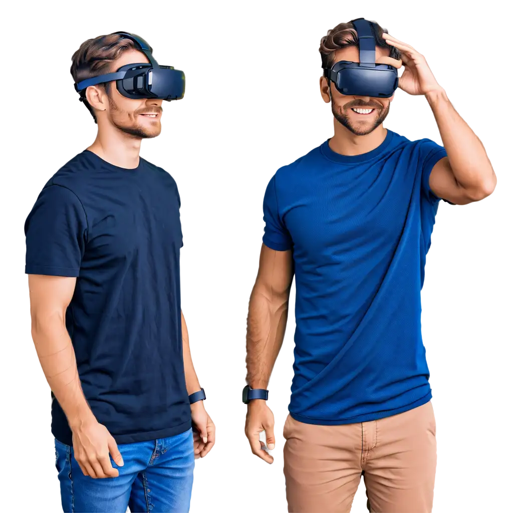 Enhance-Your-Online-Presence-with-a-HighQuality-PNG-Image-of-a-Person-Wearing-AR-VR-XR-Headset