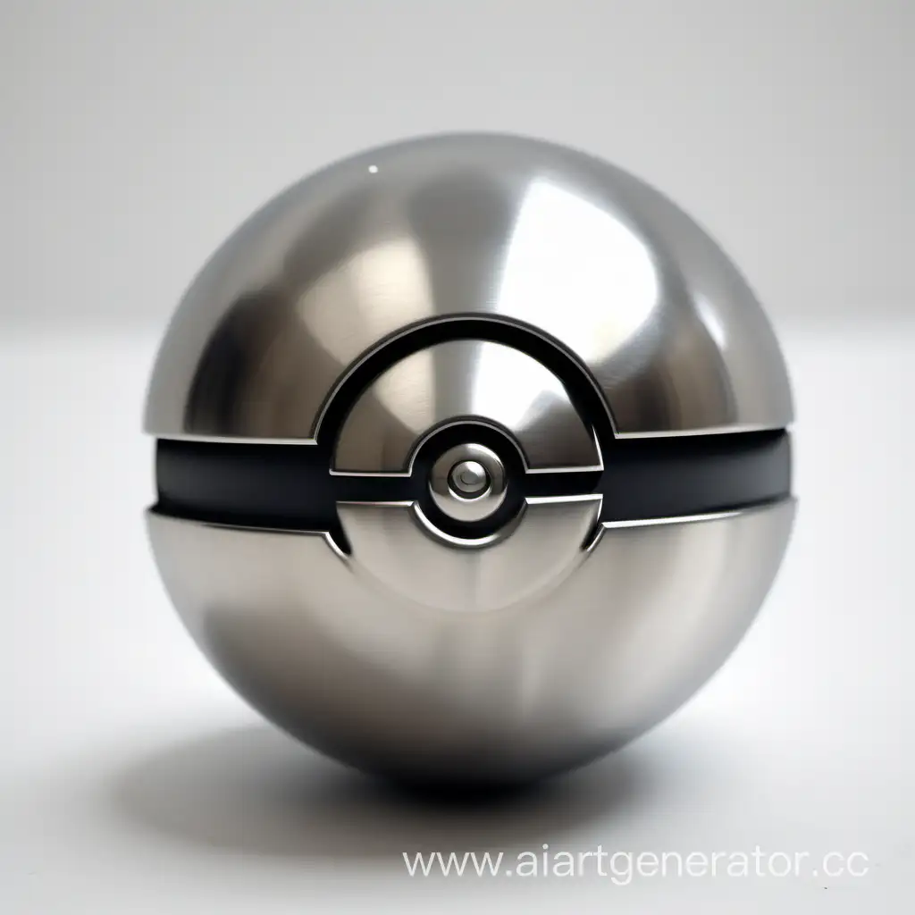 Shiny-Pokeball-Stainless-Steel-Keychain-Collectible-Pokmon-Accessory