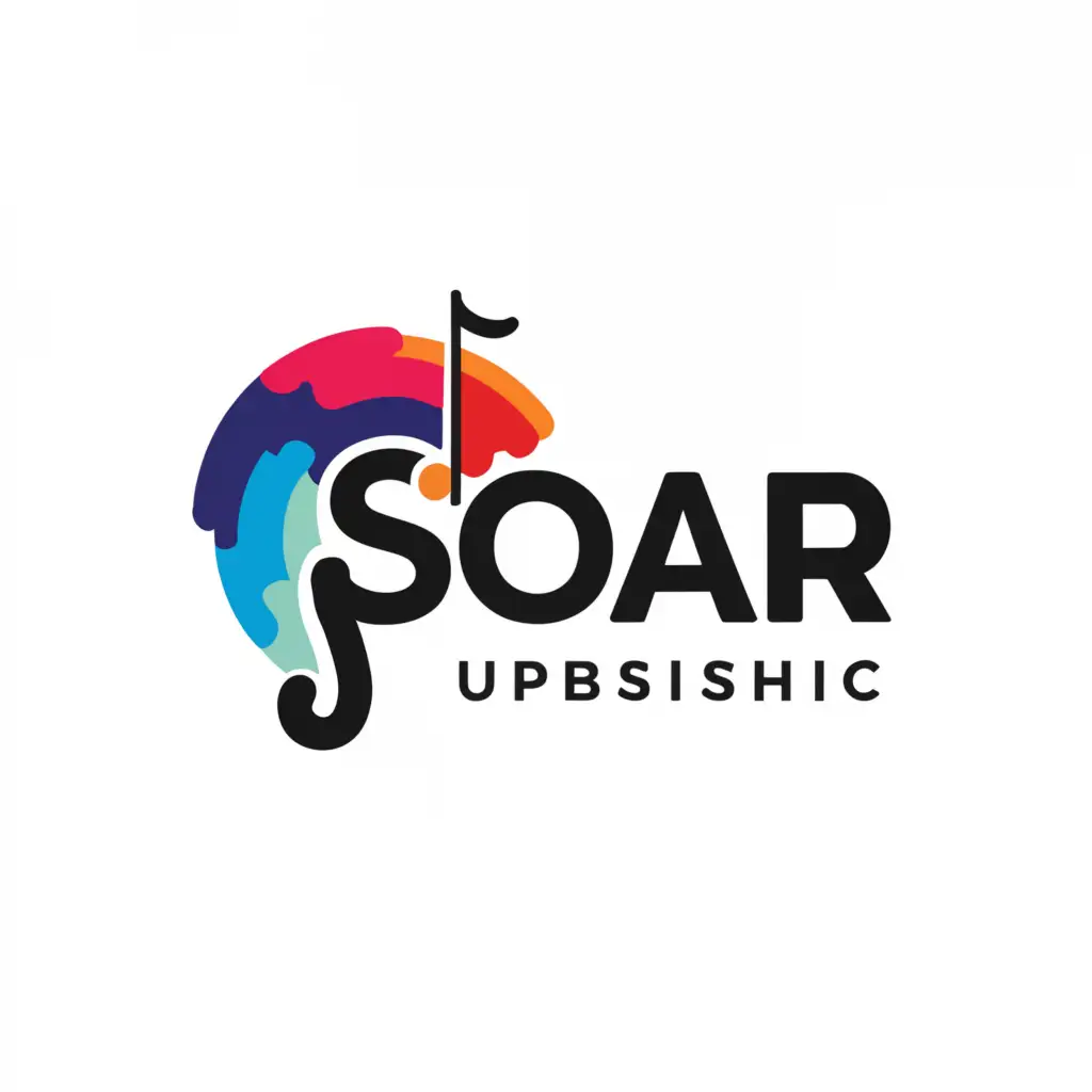 a logo design,with the text "soar music publishing", main symbol:music,Minimalistic,be used in Entertainment industry,clear background