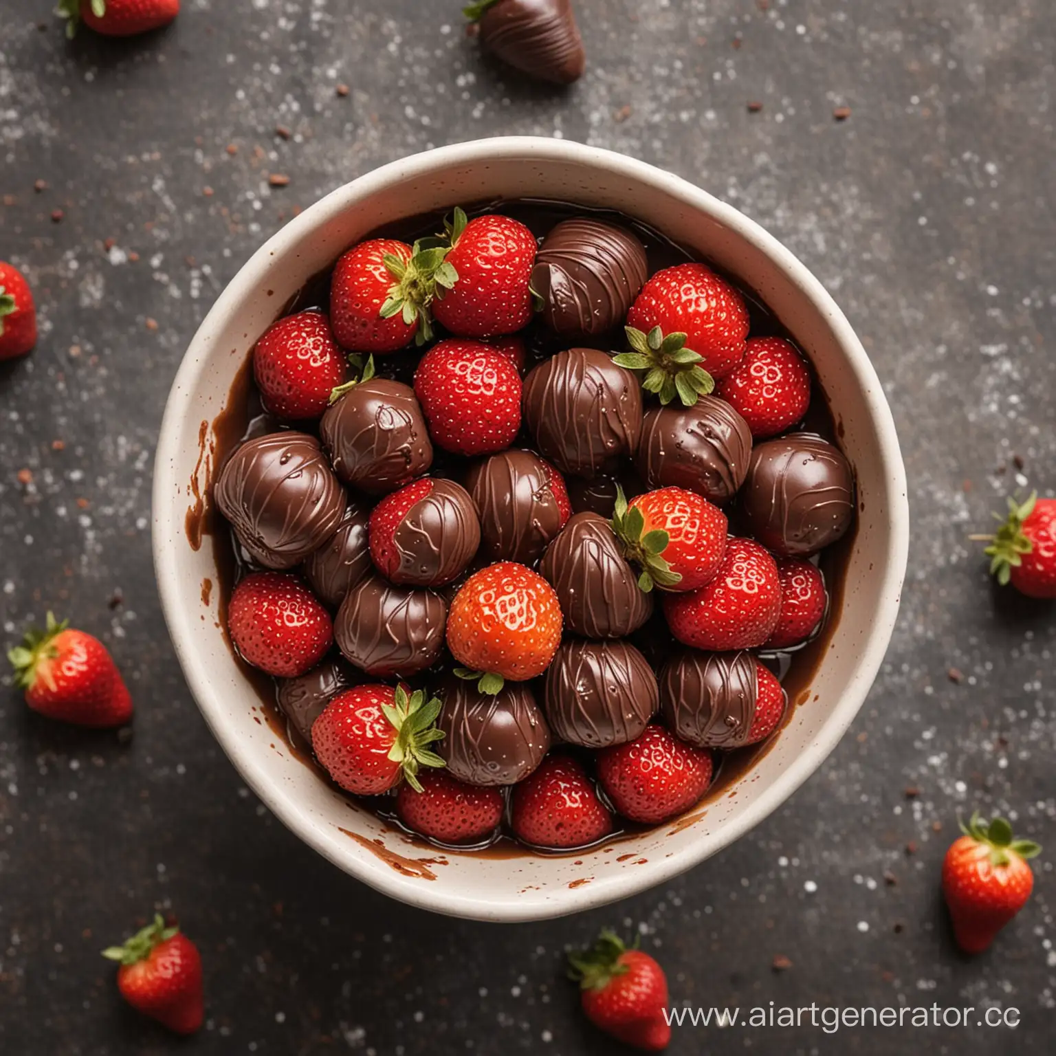 ChocolateDipped-Strawberries-in-a-Cup-Elegant-Dessert-Presentation