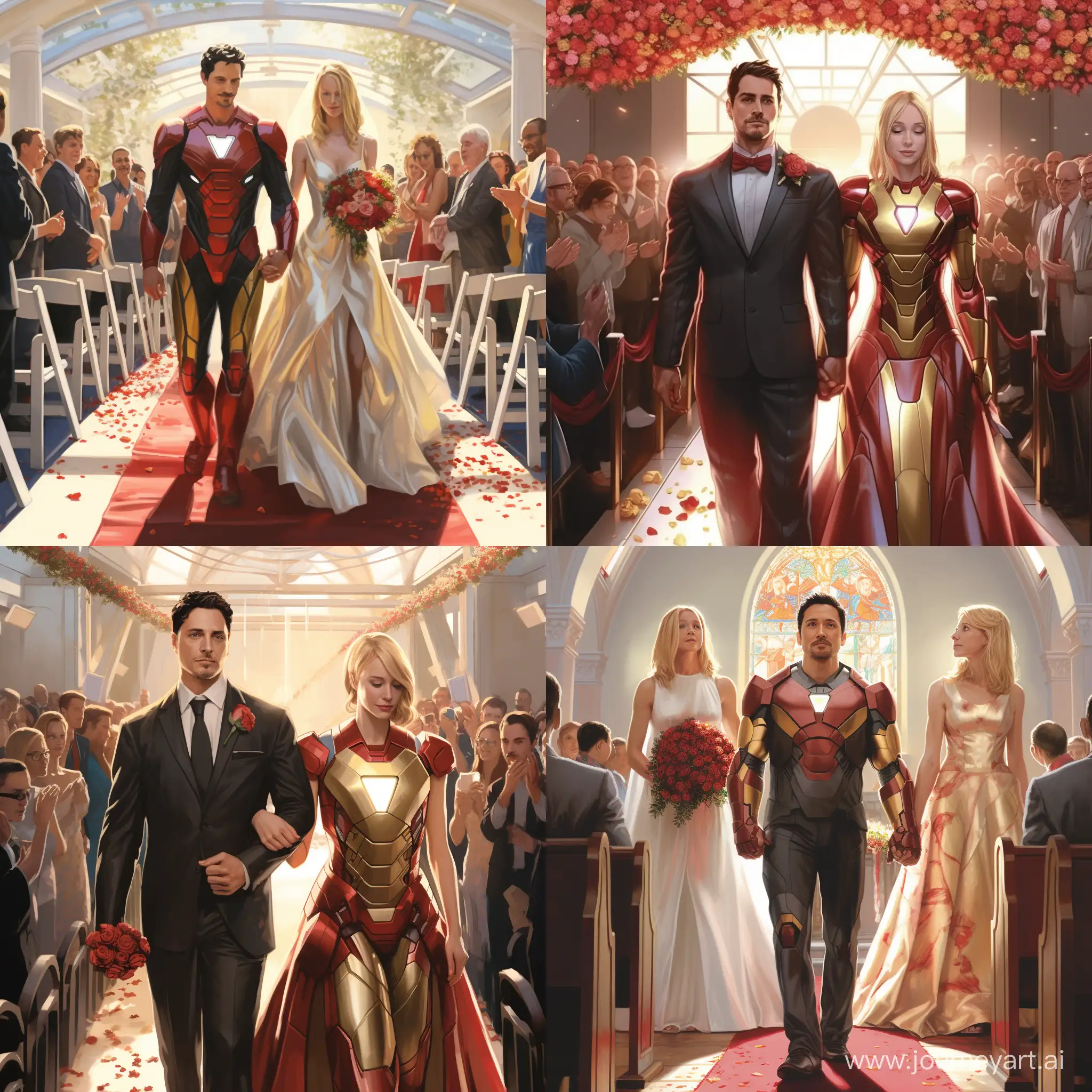 Iron-Man-and-Supergirls-Epic-Superhero-Wedding