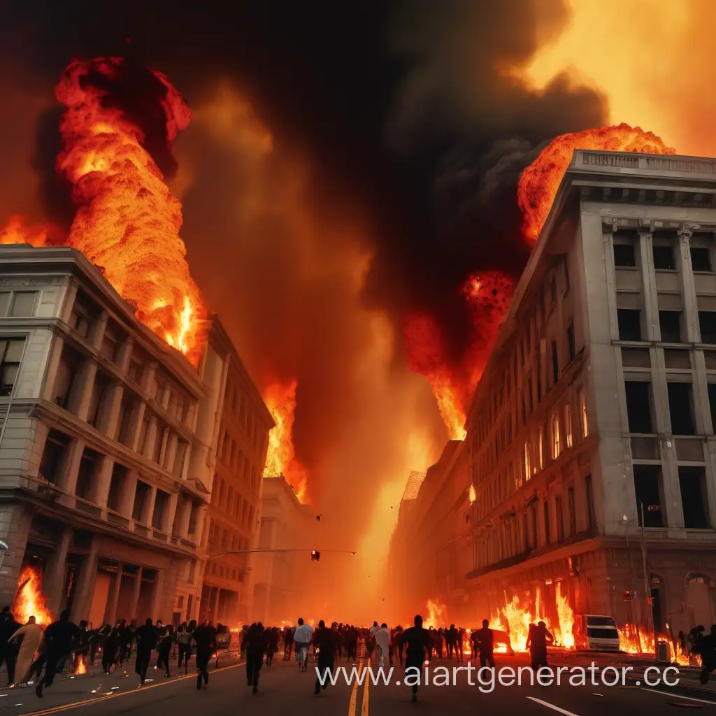 Chaotic-Urban-Inferno-People-Fleeing-as-City-Engulfs-in-Flames