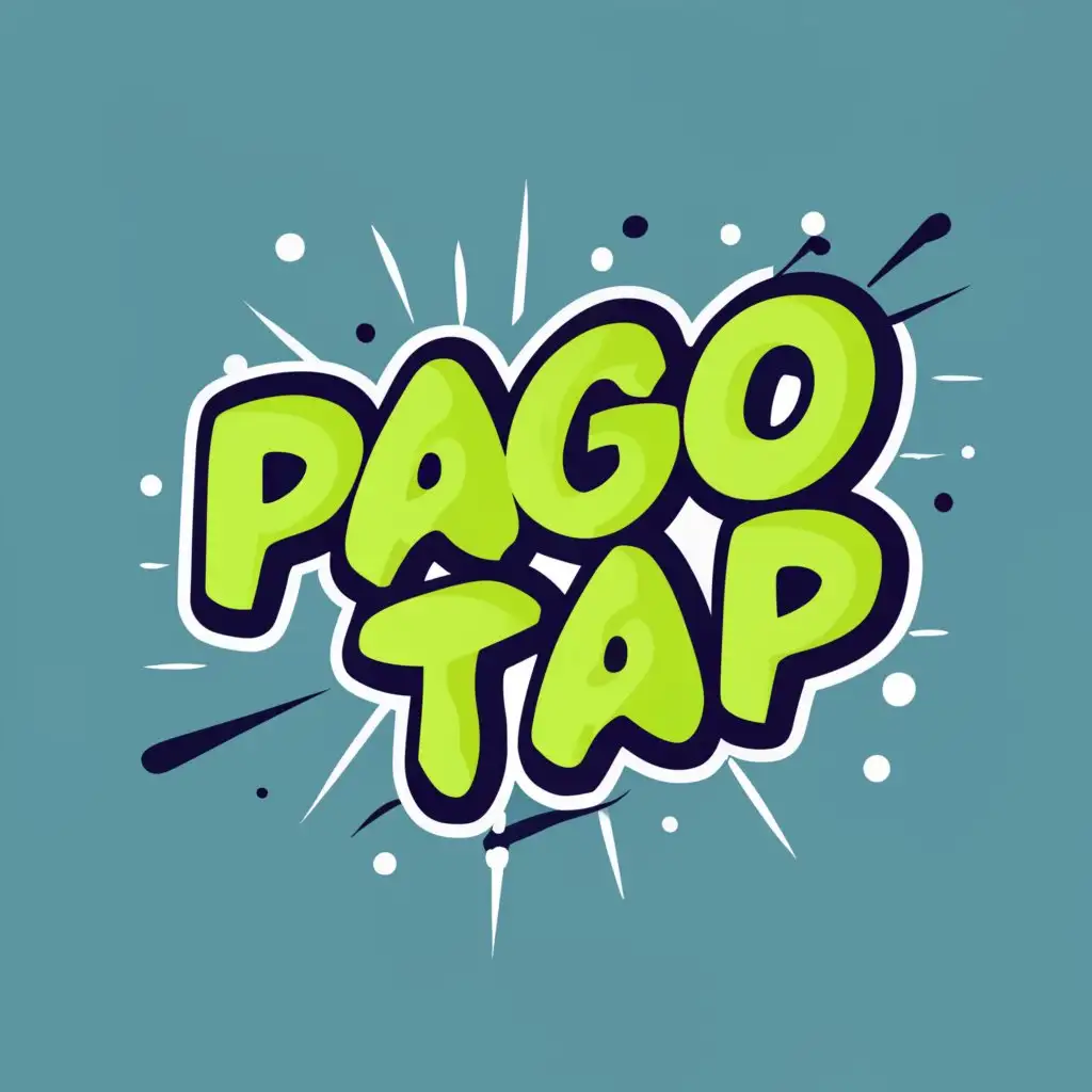 logo, contactless payment, with the text "PAGOTAP", typography, be used in Technology industry