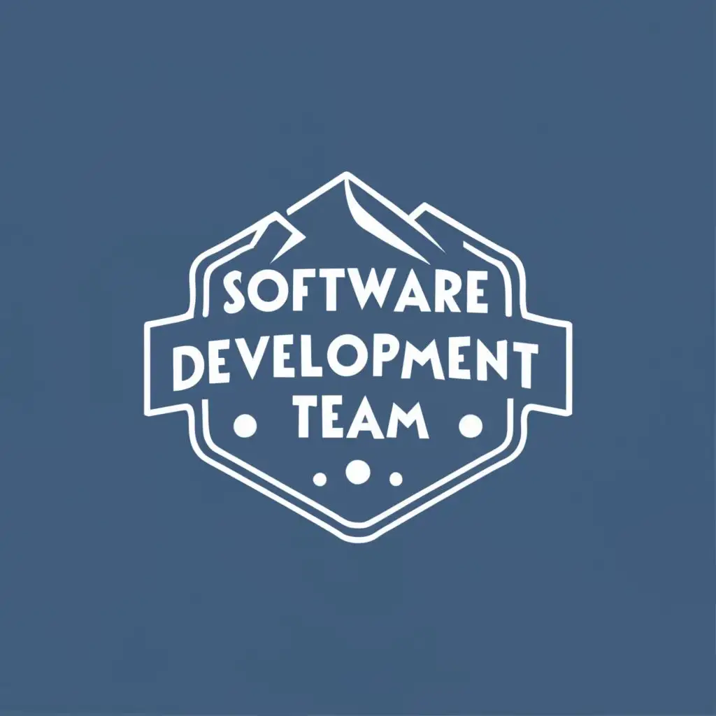 logo, Decagon , Typography, Minimalist, with the text ""Software Development Team"", typography, be used in Internet industry