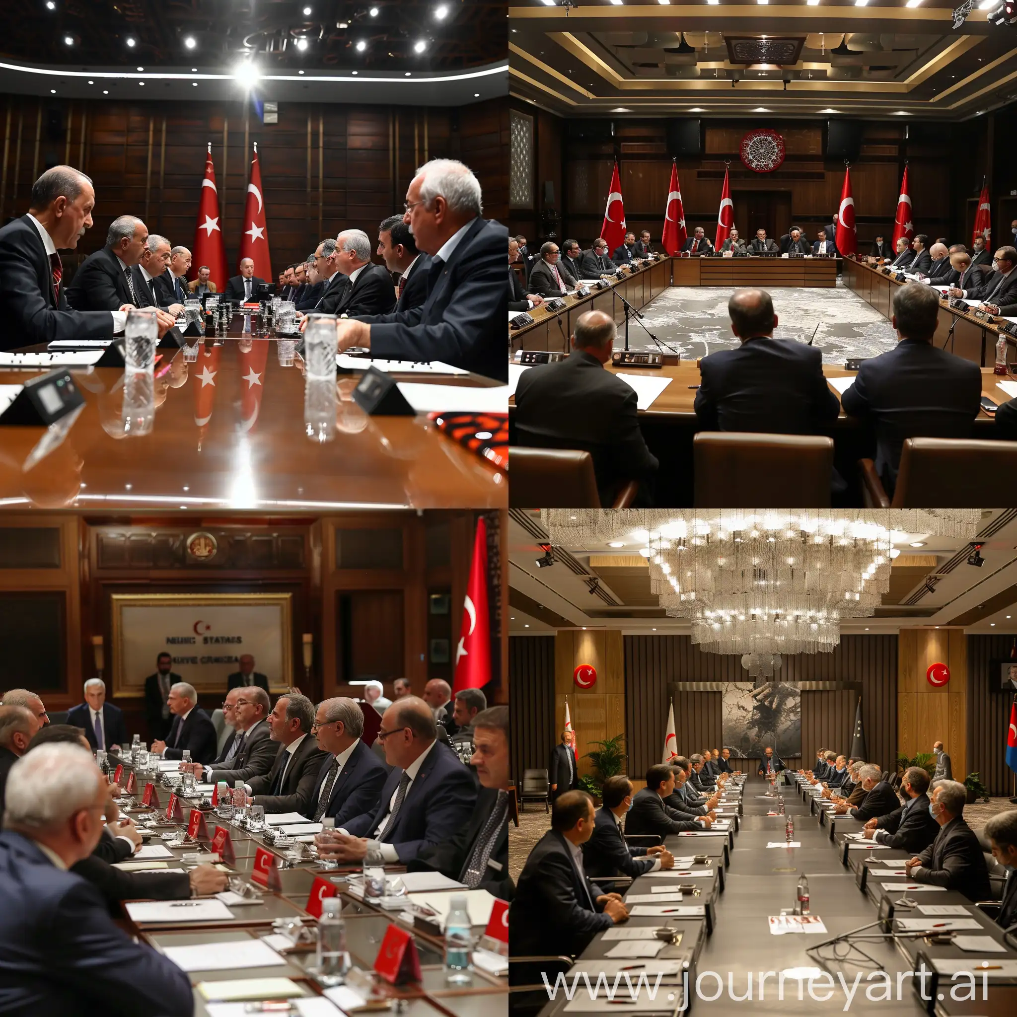 türk derin devleti aksallı heyet toplantısı