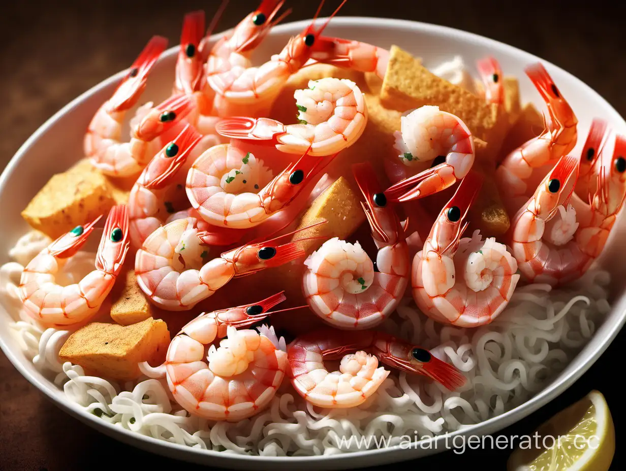 Shrimp royal advertising