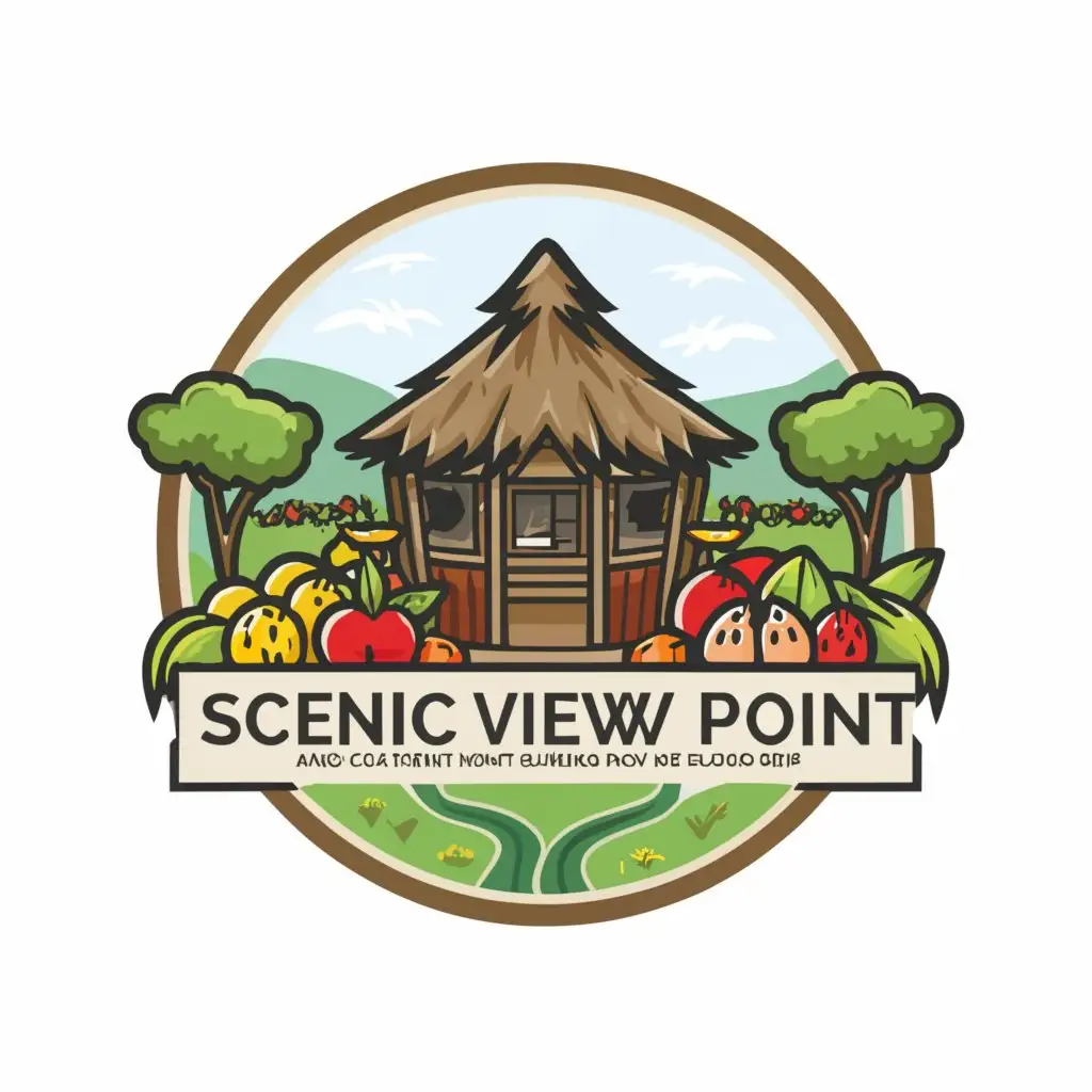 LOGO-Design-For-Scenic-View-Point-Rustic-Charm-with-NatureInspired-Elements