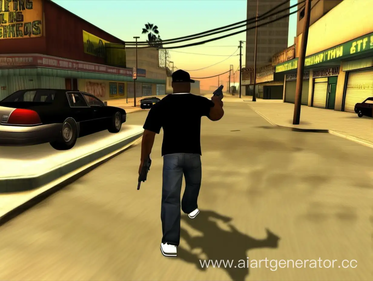 CJ-Confronts-and-Defeats-Big-Smoke-in-GTA-San-Andreas