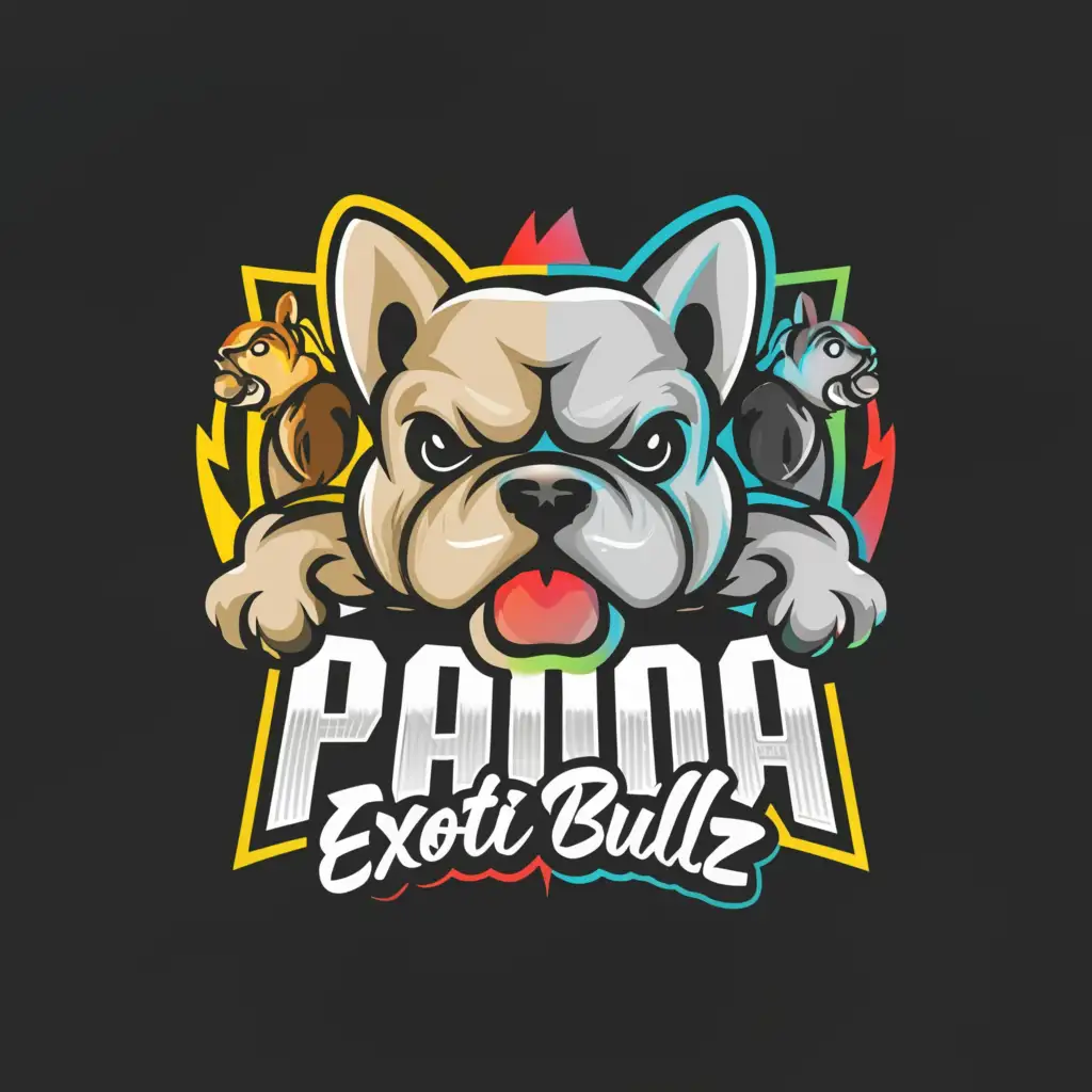 LOGO-Design-for-Panda-Exotic-Bullz-French-Bulldog-Icon-in-the-Animals-Pets-Industry