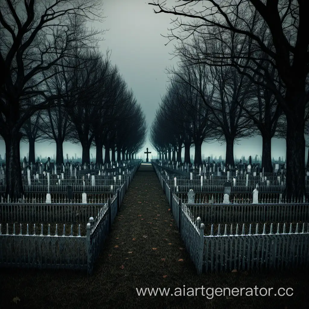 Serene-Cemetery-Landscape-with-Endless-Fences
