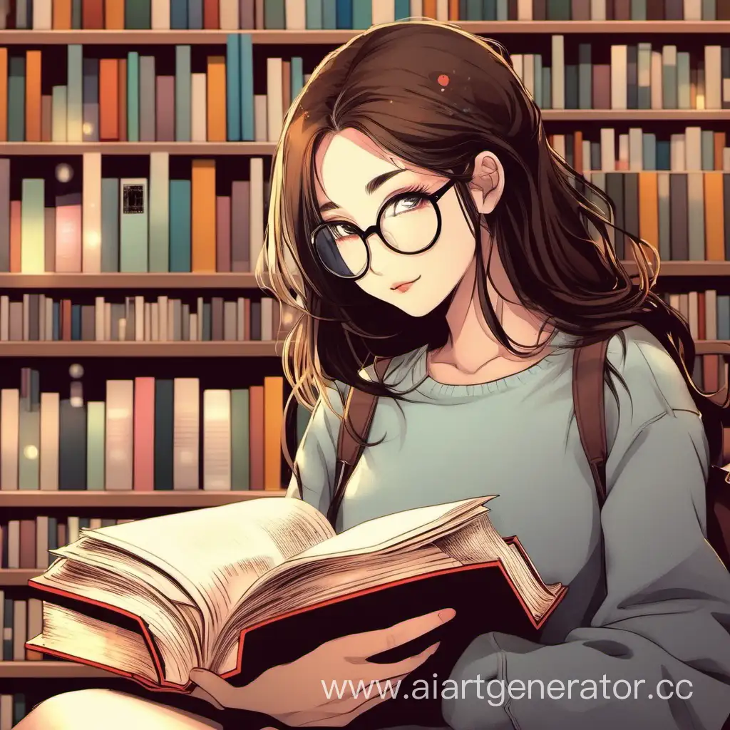 Bookloving-Girl-Lost-in-a-Literary-Wonderland