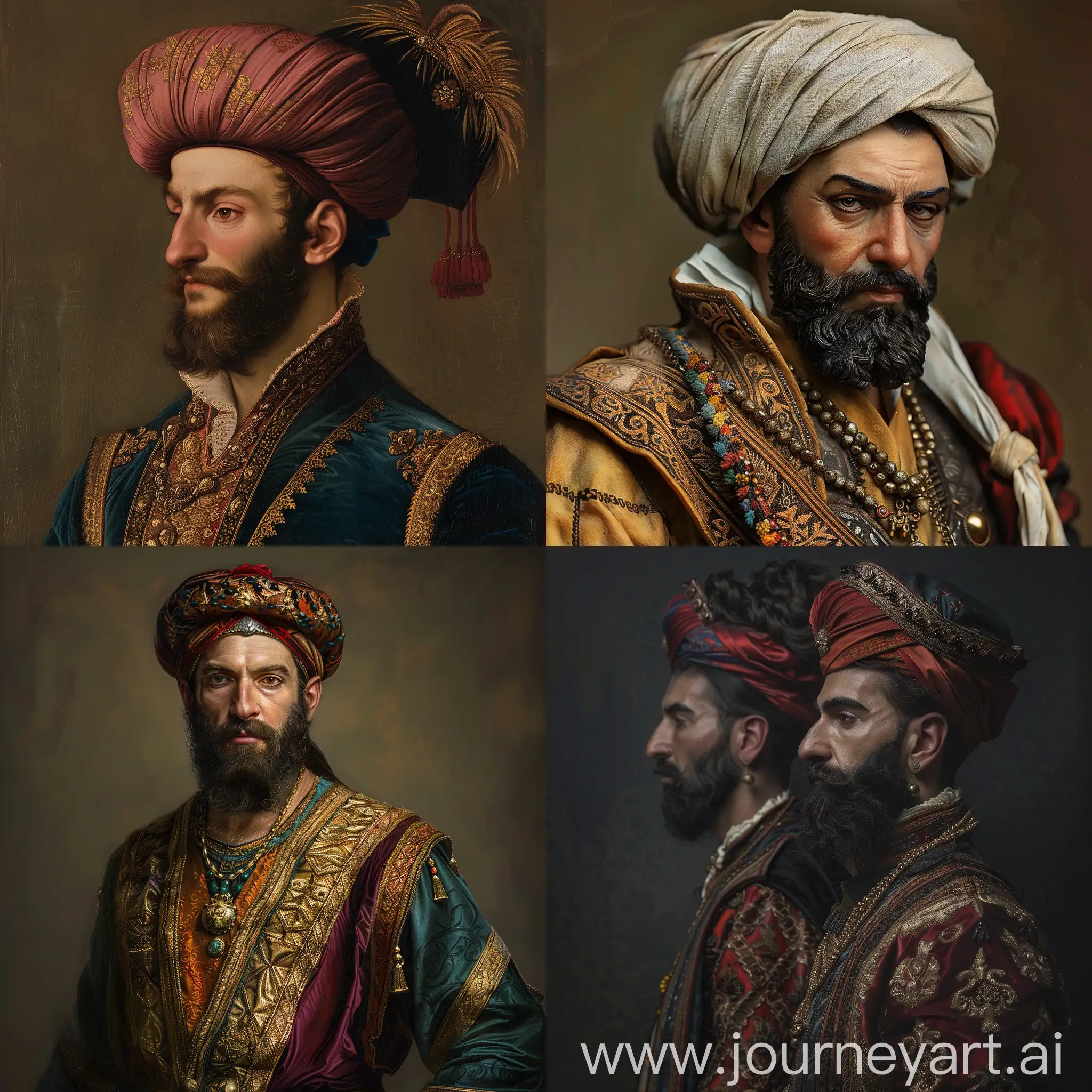 Anatolian-Greek-Nobleman-in-Renaissance-Style-Portrait