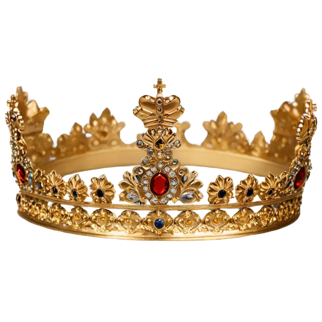 Exquisite-English-Crown-PNG-Crafted-Majesty-for-Digital-Delight