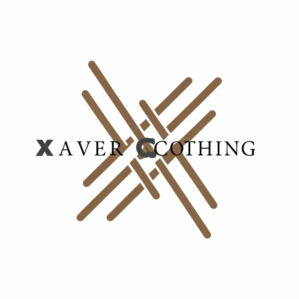 LOGO-Design-For-Xaviers-Clothing-Minimalistic-X-on-Clear-Background