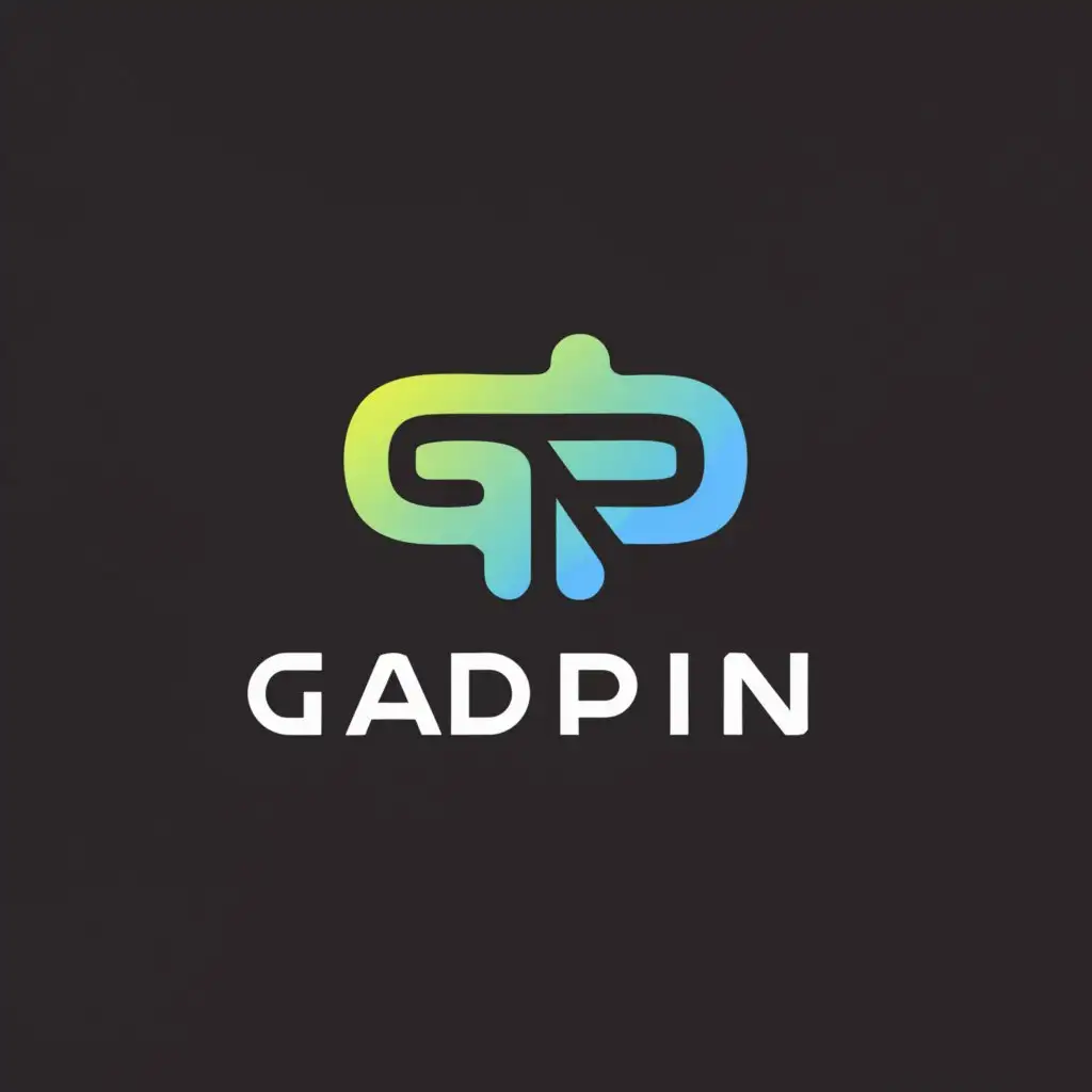 a logo design,with the text "GADPRIN", main symbol:GP,Moderate,be used in Technology industry,clear background