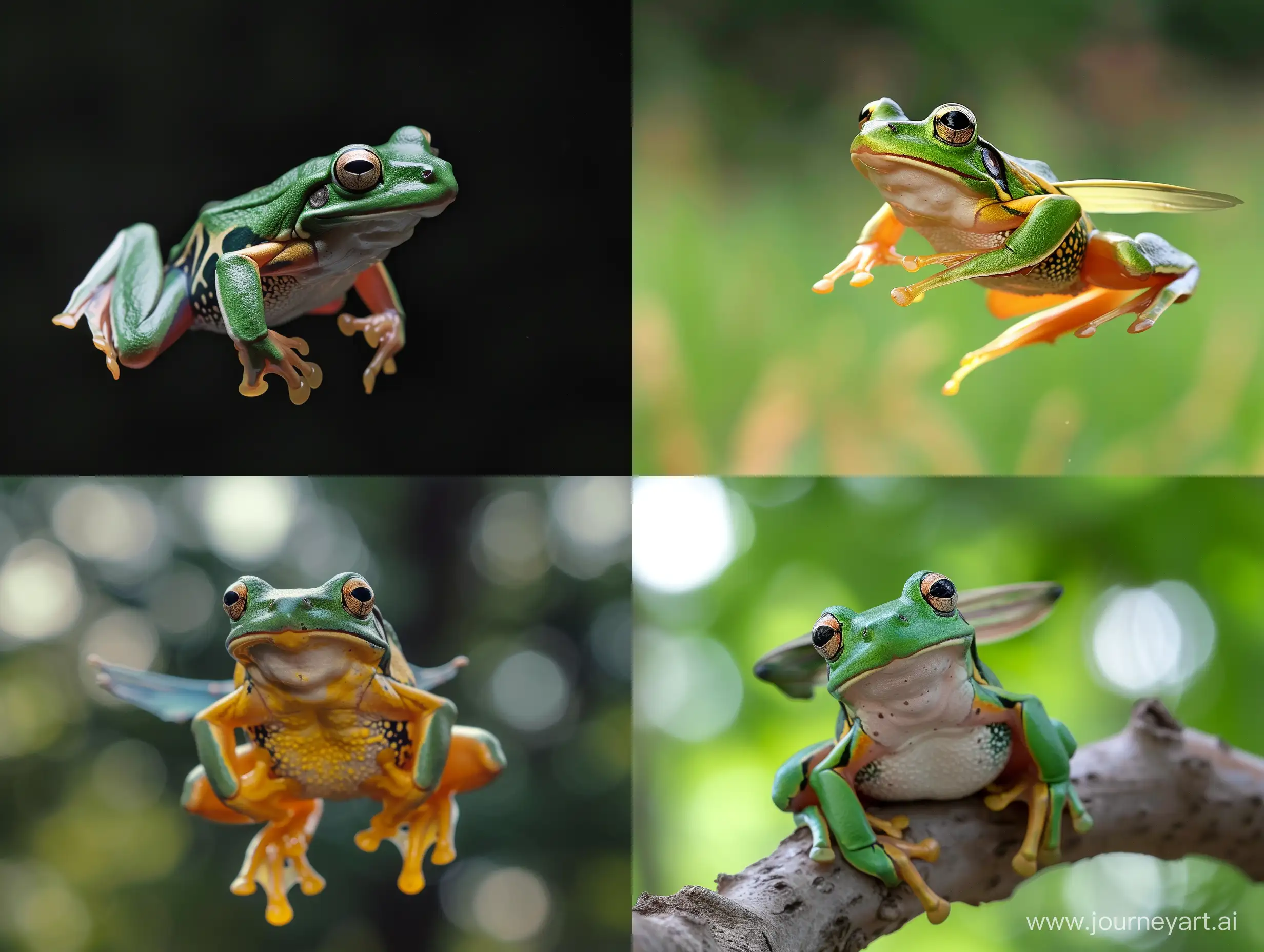 Frog, flying frog, tree frog