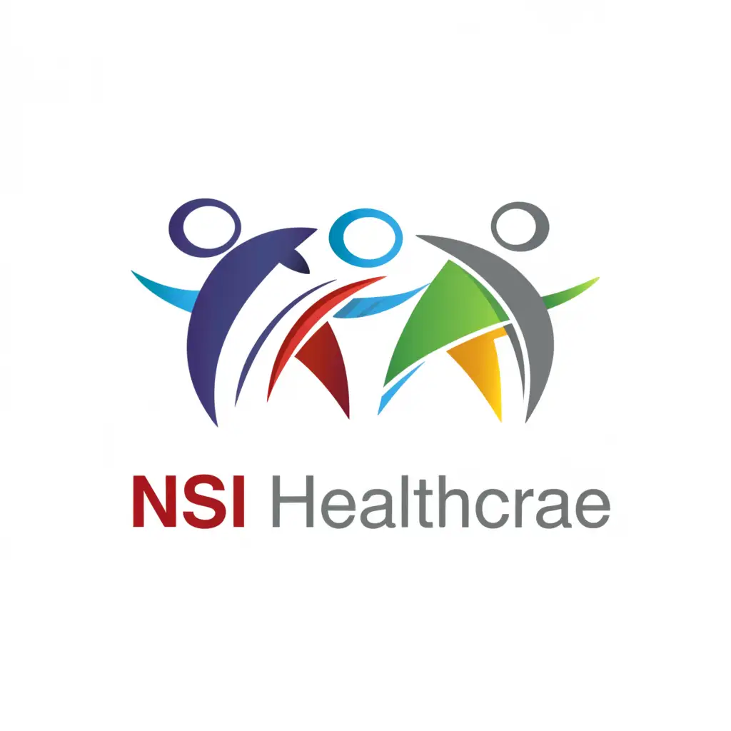 a logo design,with the text "NSI Healthcare", main symbol:Doctors,Moderate,be used in Medical Dental industry,clear background