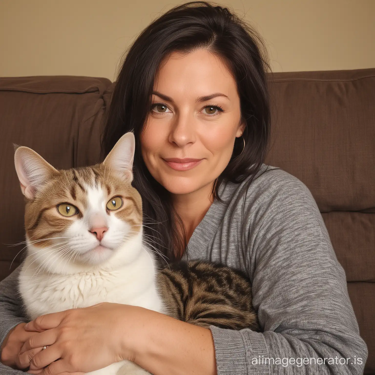 Cozy-Family-Evening-with-Dozee-Cat-and-Wife