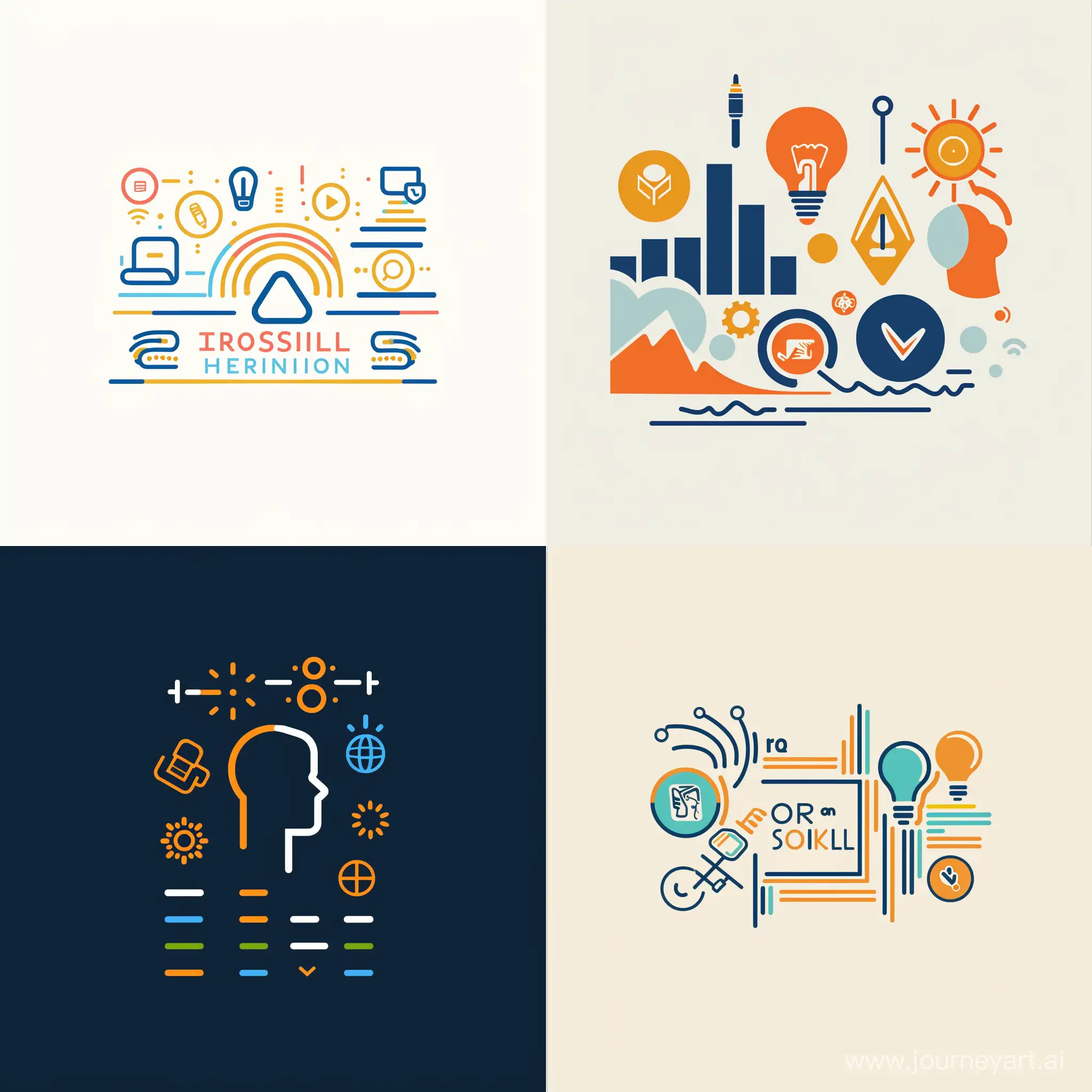 Professional-Skills-and-Training-Logo-with-Calm-Colors-and-Symbolic-Progress
