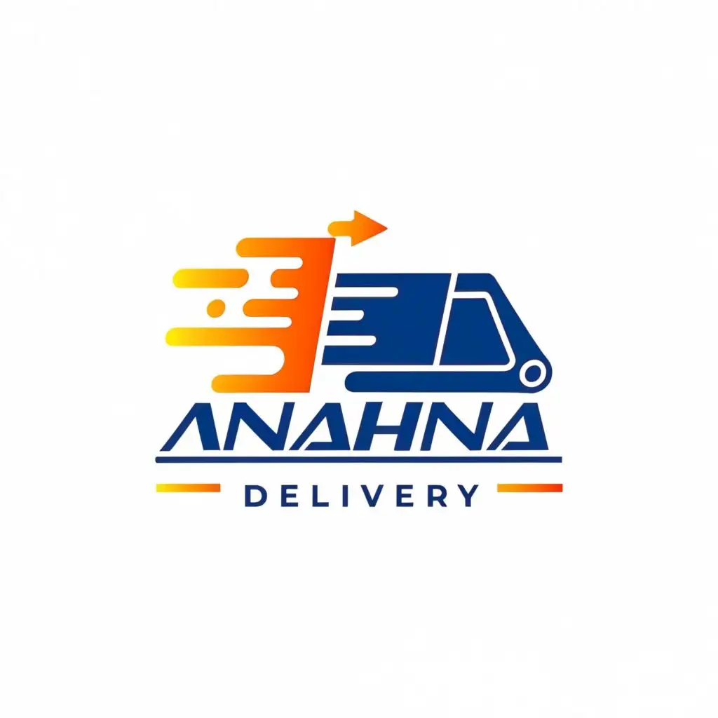 logo, Delivery, with the text "ANA HNA DELIVERY", typography, be used in Motorcycle industry