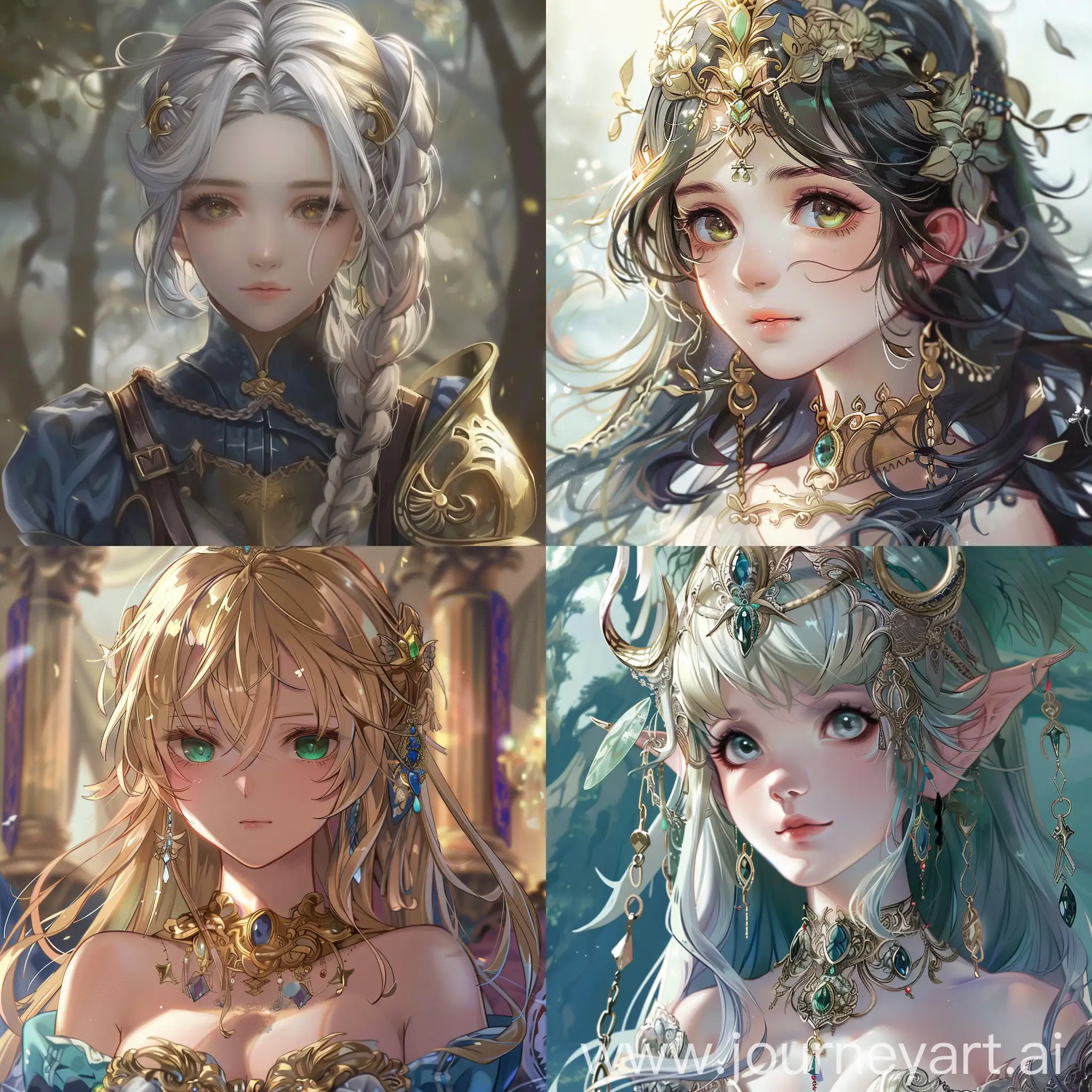 Fantasy-Anime-Heroine-Princess-Portrait