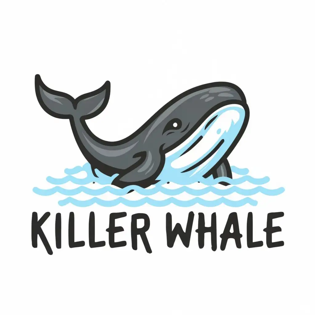 LOGO-Design-For-KillerWhale-Bold-Typography-with-a-Majestic-Orca-Theme
