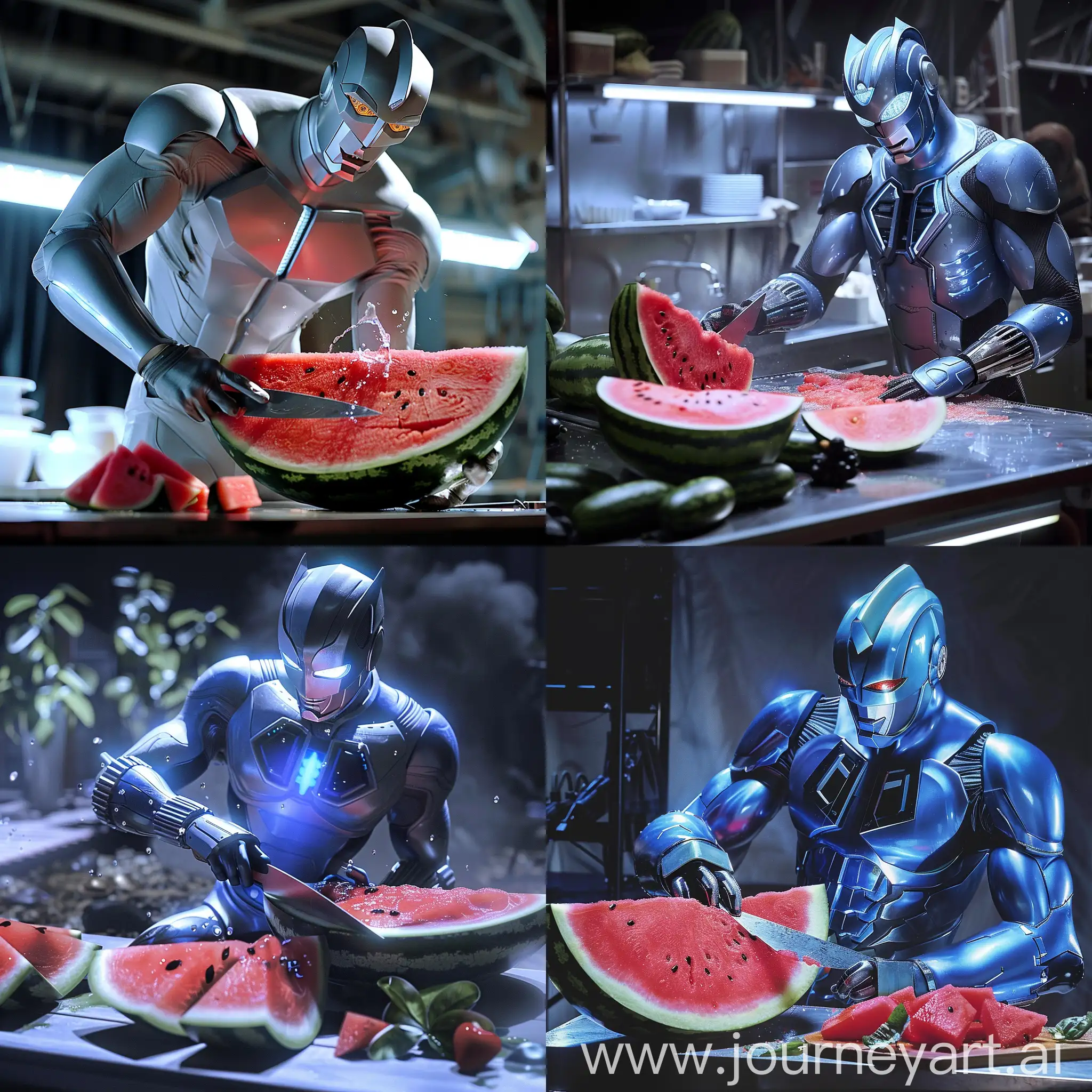 Ultraman-Slicing-Watermelon-with-Precision-Vibrant-11-Image