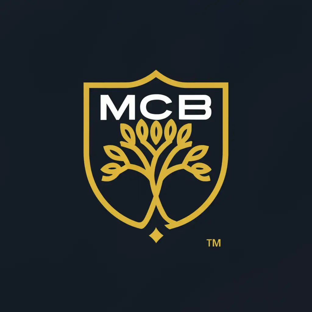 a logo design,with the text "MCB", main symbol:fenerbahce,Minimalistic,be used in Technology industry,clear background