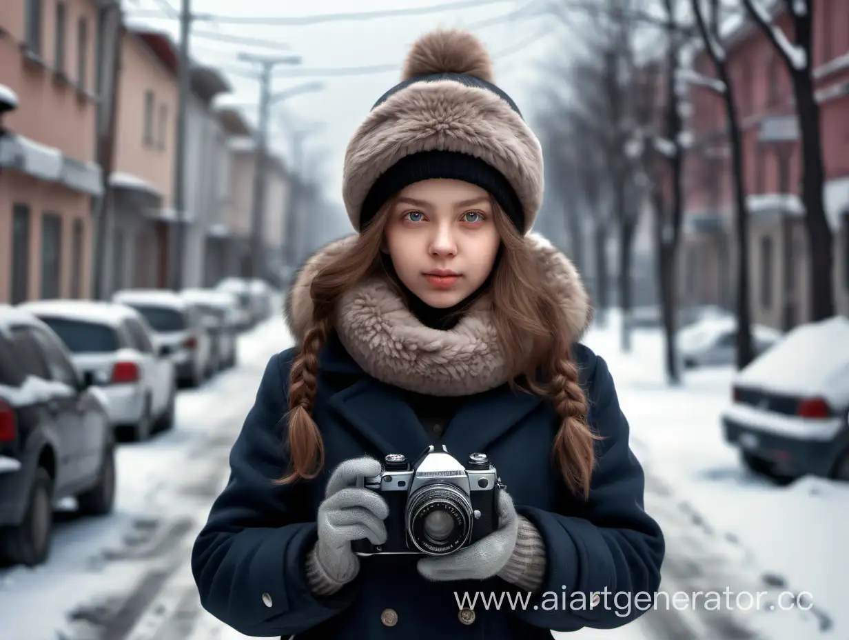 Winter-Street-Photography-UshankaClad-Girl-Captures-the-Seasons-Essence