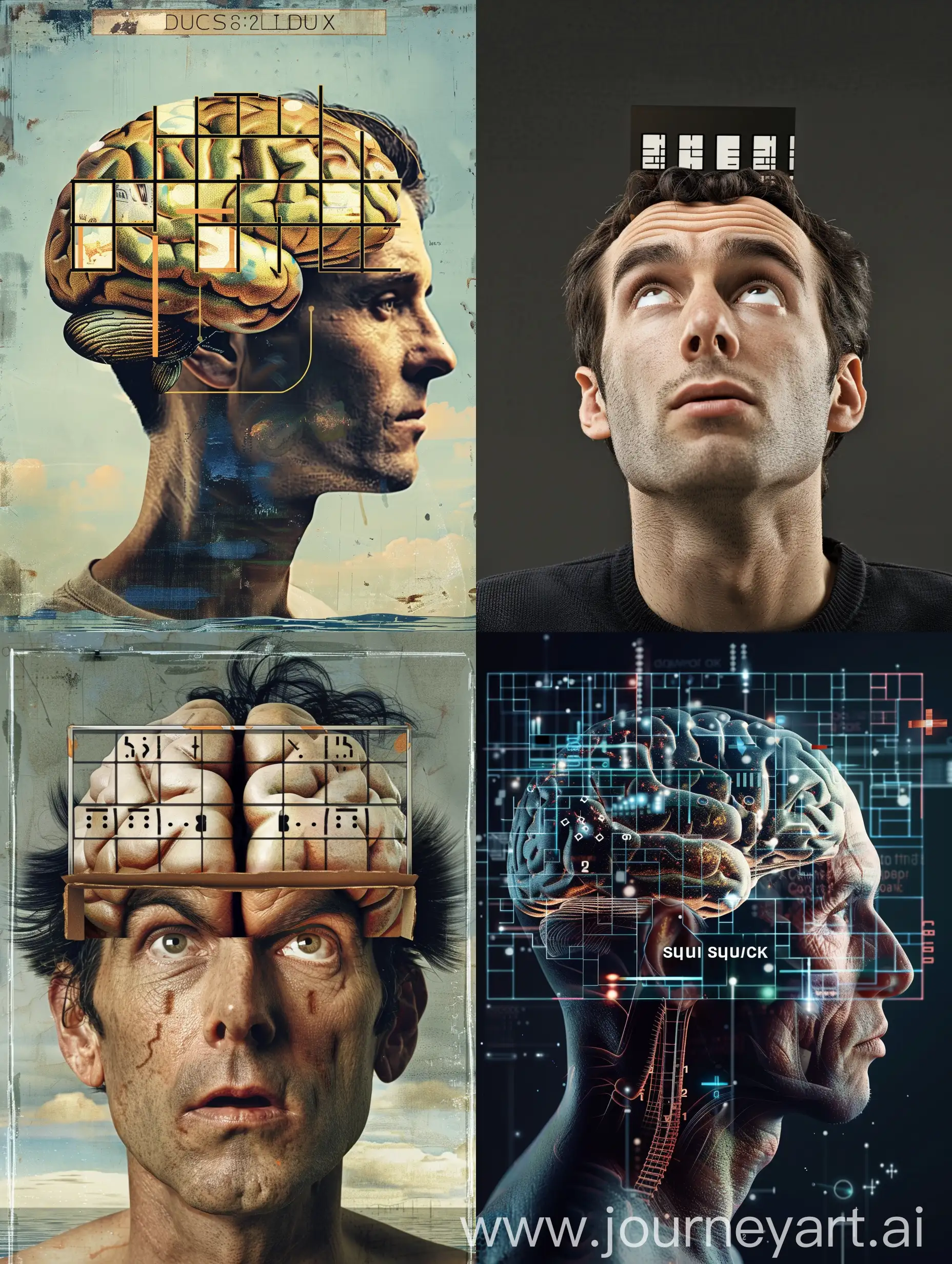 Man-Solving-Sudoku-Puzzle-with-Visible-Brain