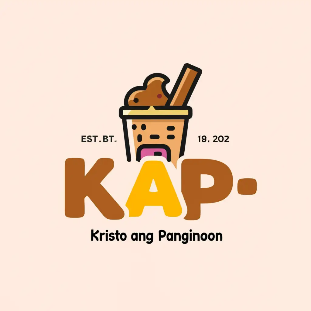LOGO-Design-for-KAP-Minimalistic-Representation-of-Milk-Tea-Fries-Fried-Chicken-and-Rice-Meal