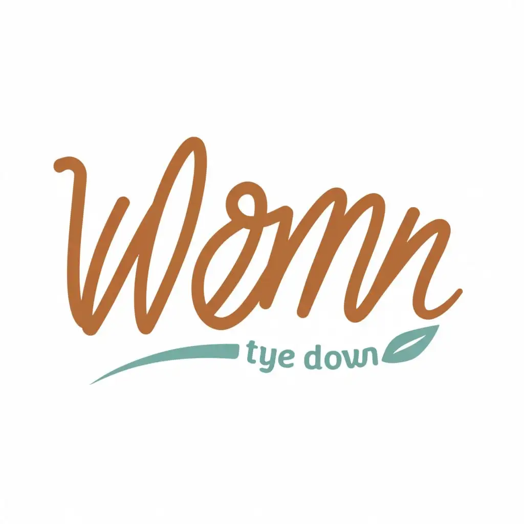logo, pregnancy, with the text "womn", typography